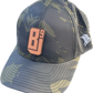 Brandon Jones "BJ9" Midnight Camo Leather-Tan Patch Hat